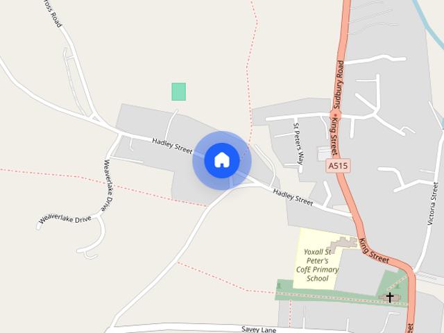 House for rent in Beamhurst, Staffordshire