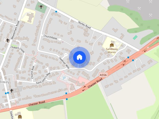 House for rent in Cuddington, Cheshire
