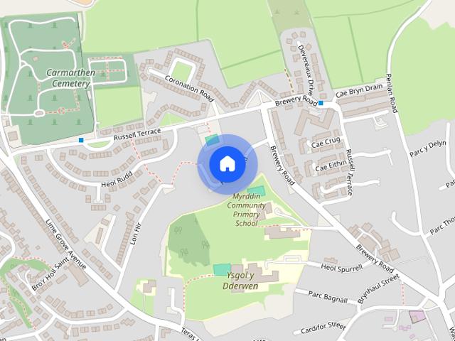 House for rent in Carmarthen, Wales
