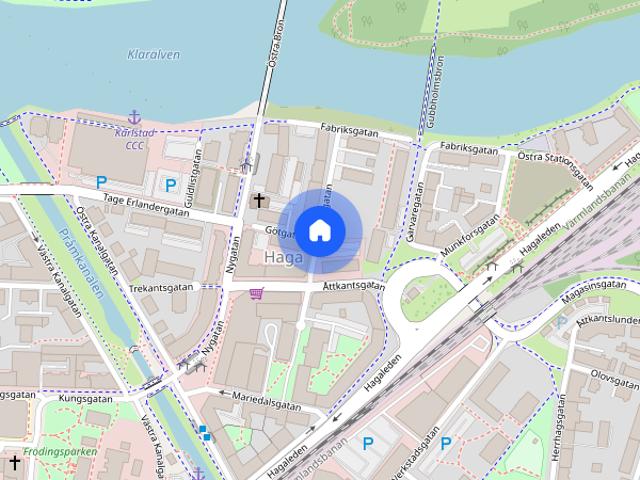 Lägenhet hyra i Hagaborg, Karlstad