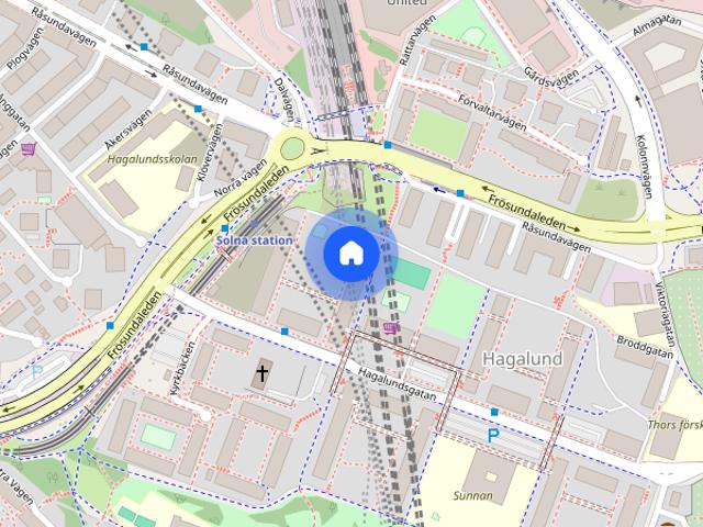 Lägenhet hyra i Blåkulla, Solna