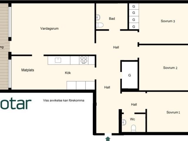 Bostadsrätt till salu i Solna, Stockholm