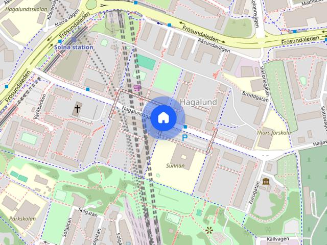 Lägenhet hyra i Solna, Stockholm