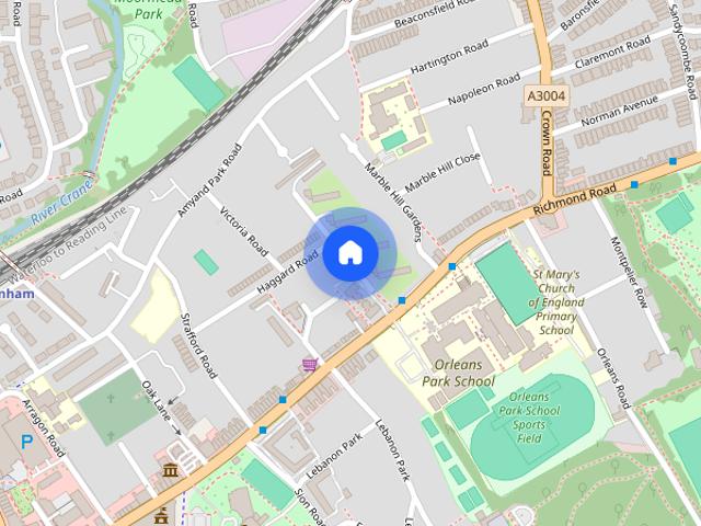 Apartment for rent in St Margarets, Greater London