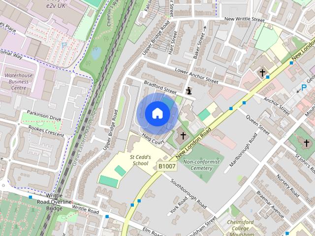 Apartment for rent in Moulsham, Chelmsford