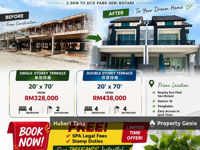 Terraced House for sale in Perak, Tanjong Ipoh