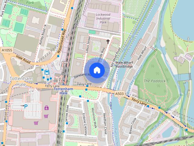 Apartment for rent in Hale Village, Tottenham Hale