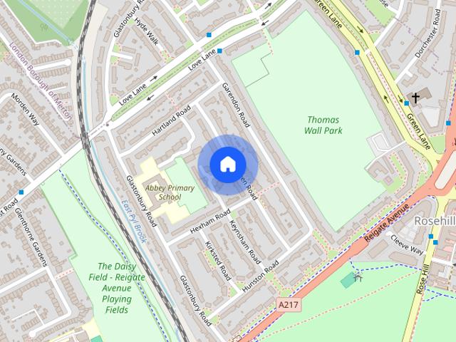 House for rent in London Borough of Sutton, Greater London