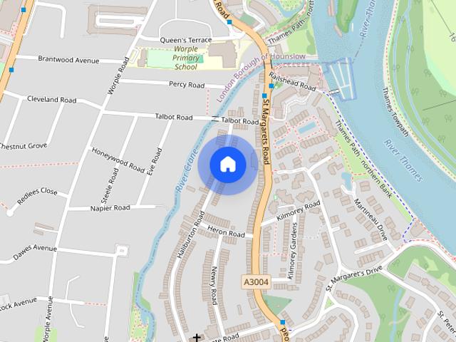 Apartment for rent in London Borough of Richmond upon Thames, Greater London