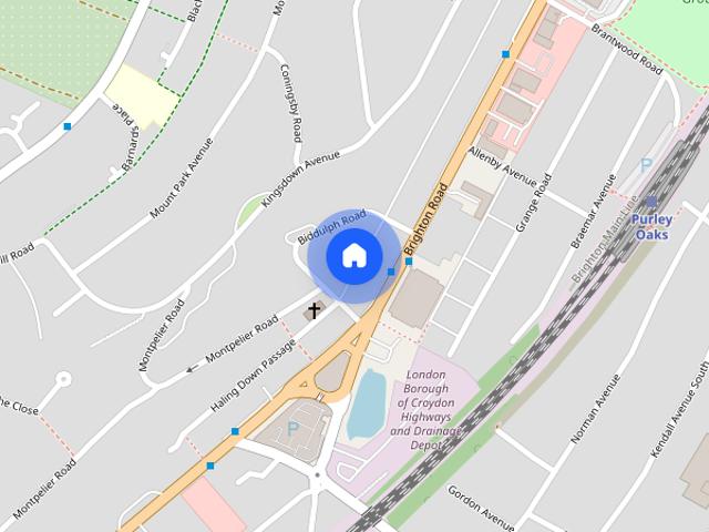 Apartment for rent in London Borough of Croydon, Purley