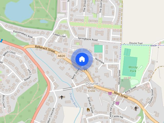 House for rent in Doune, Scotland