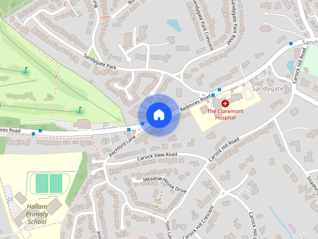 House for rent in Fulwood, South Yorkshire