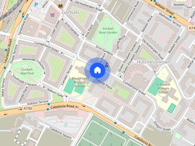 House for rent in Hutchesontown, Gorbals