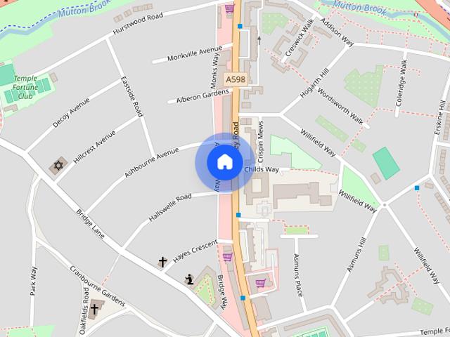 Apartment for rent in Temple Fortune, Greater London