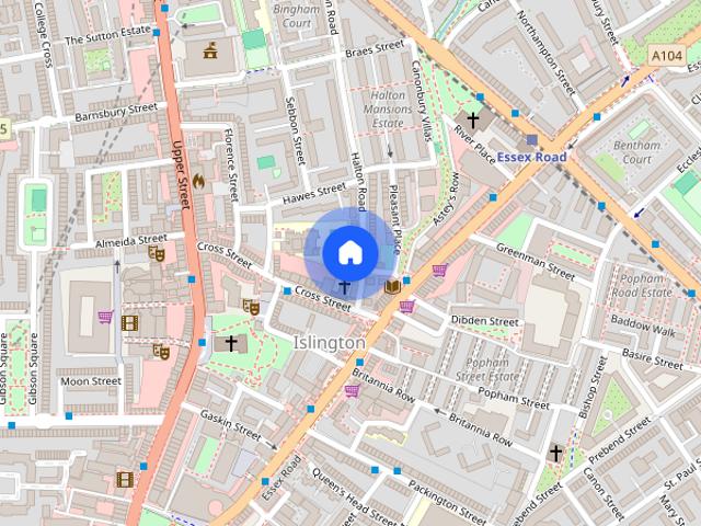 Apartment for rent in Islington, Canonbury
