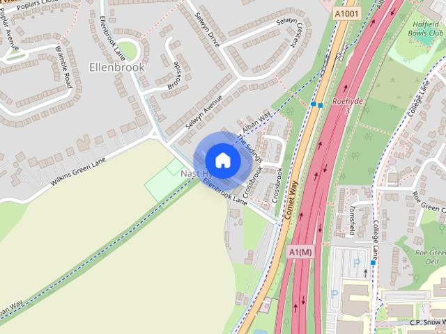 Apartment for rent in Hatfield, Fretherne
