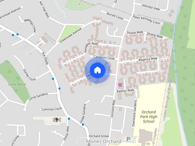 House for rent in London Borough of Croydon, Greater London