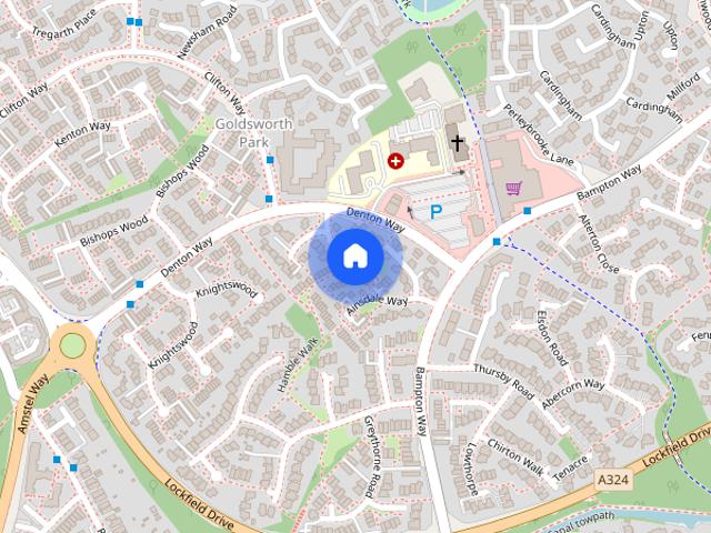 House for rent in Goldsworth Park, Woking