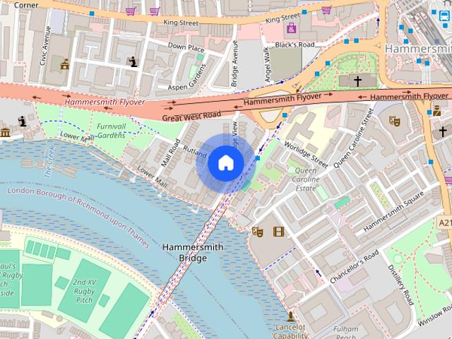 Apartment for rent in London Borough of Hammersmith and Fulham, Greater London