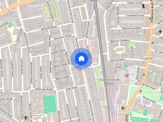 Apartment for rent in London Borough of Hammersmith and Fulham, Greater London