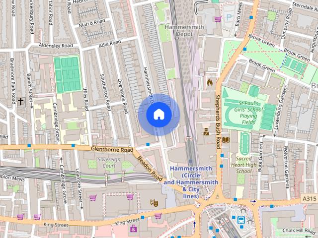 Apartment for rent in London Borough of Hammersmith and Fulham, Greater London