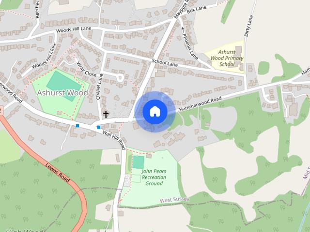 House for rent in Perryfields, West Sussex