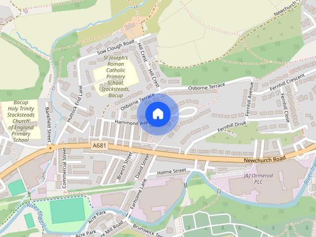 House for rent in Irwell Vale, Lancashire