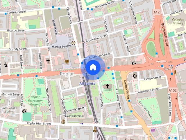 Apartment for rent in Poplar Grove, Greater London