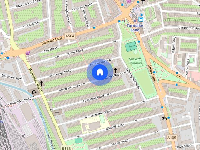 Apartment for rent in Harringay, Greater London