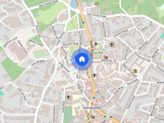 House for rent in Vale of Health, West Hampstead