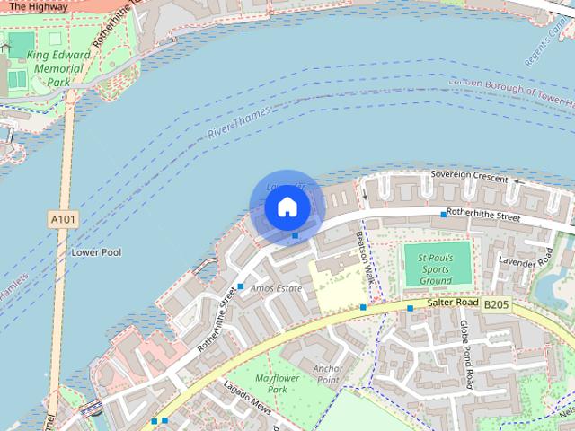 Apartment for rent in Rotherhithe, Greater London