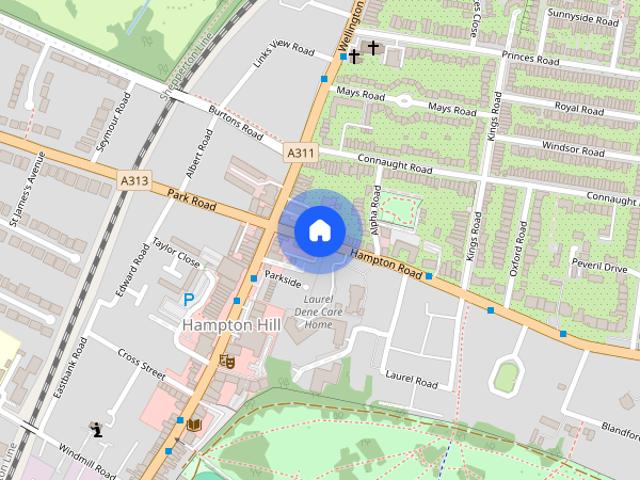Apartment for rent in Hampton Hill, Greater London