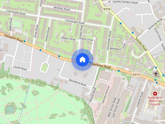 Apartment for rent in Hampton Hill, Greater London