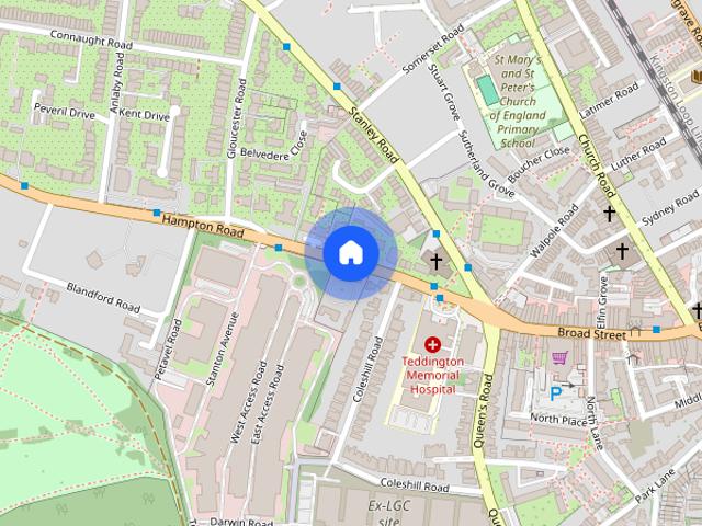 Apartment for rent in Hampton Hill, Greater London