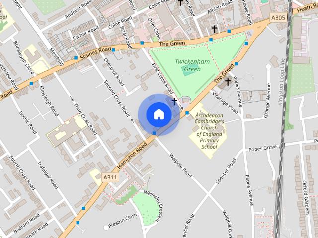 Apartment for rent in London Borough of Richmond upon Thames, Greater London
