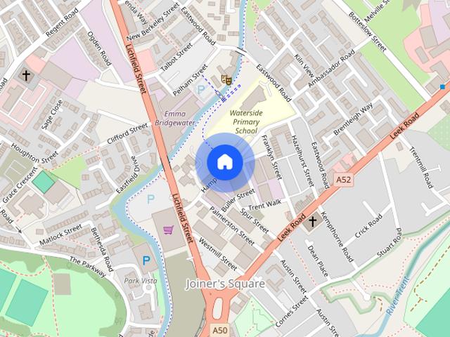 House for rent in Joiner's Square, Hanley