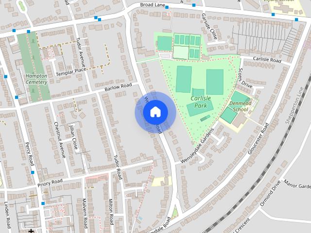 House for rent in Hampton, Greater London