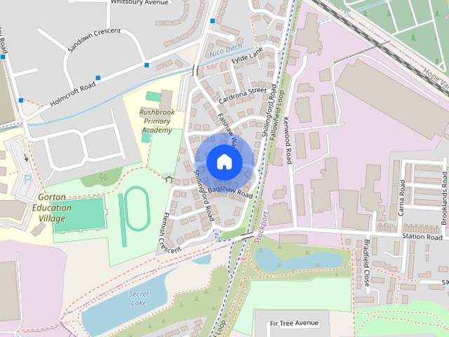 House for rent in Georgia, Greater Manchester