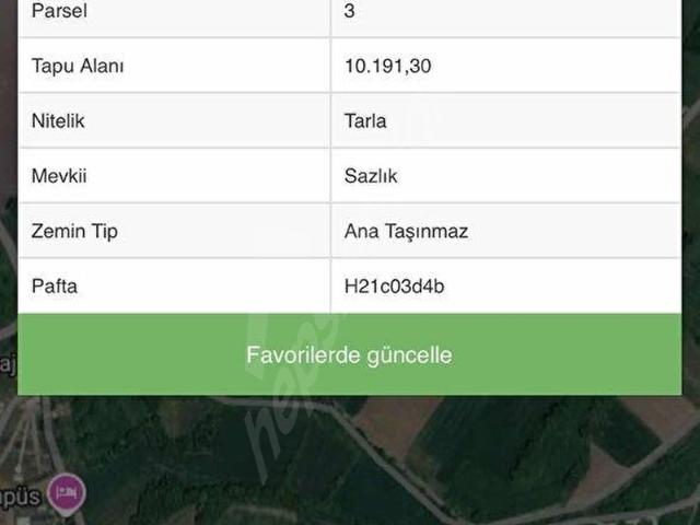 Nilüfer, Bursa içerisinde satılık Arsa