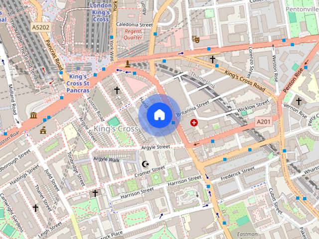 Apartment for rent in King's Cross, Cat Hill