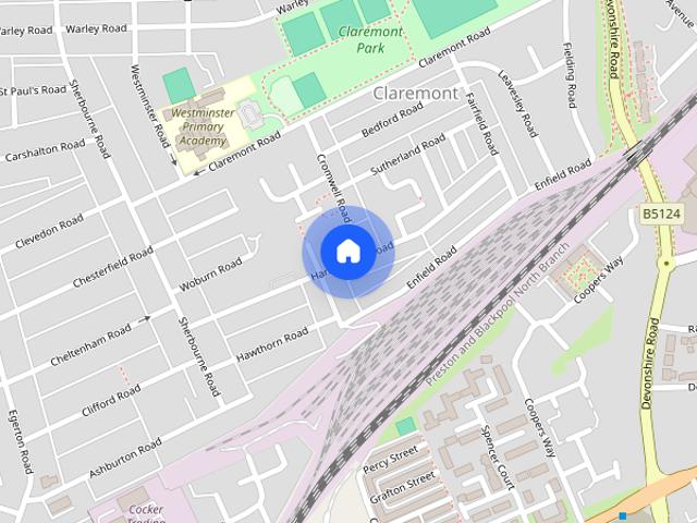 House for rent in Claremont, Blackpool