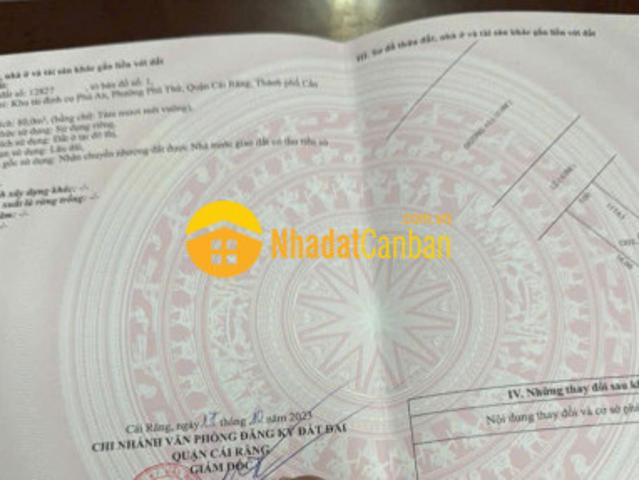 Mặt bằng bán