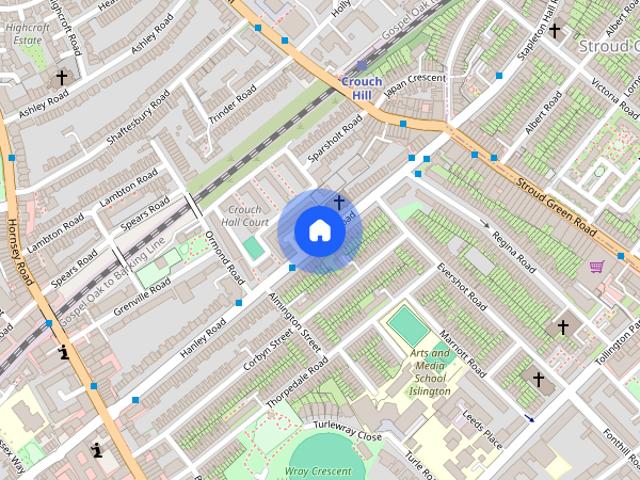 Apartment for rent in Finsbury Park, Greater London