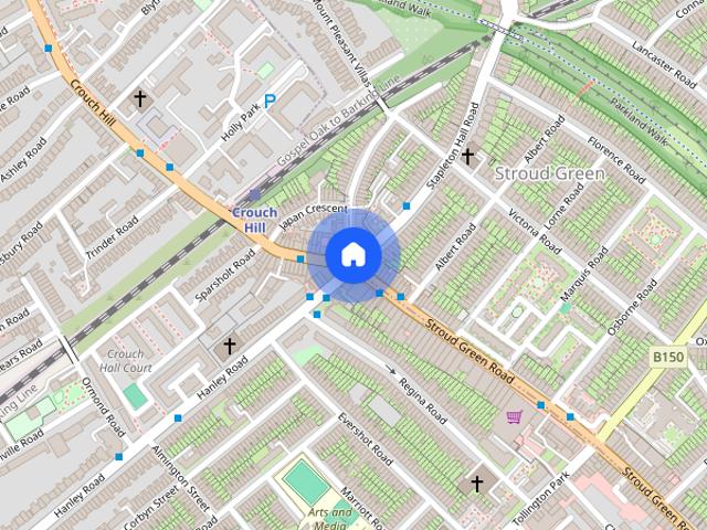 Apartment for rent in Stroud Green, Greater London