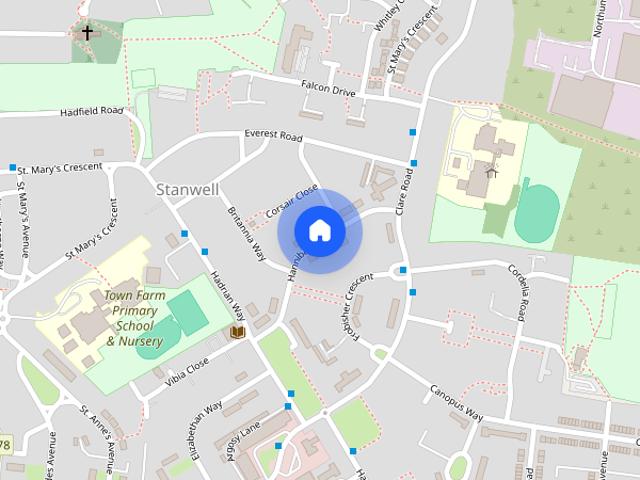 House for rent in Lower Halliford, Surrey