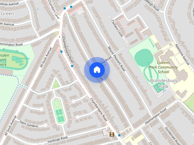 House for rent in Brondesbury Park, Greater London