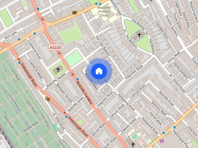 Apartment for rent in The Boltons, Greater London