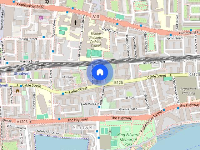 Apartment for rent in Ratcliffe, Shadwell
