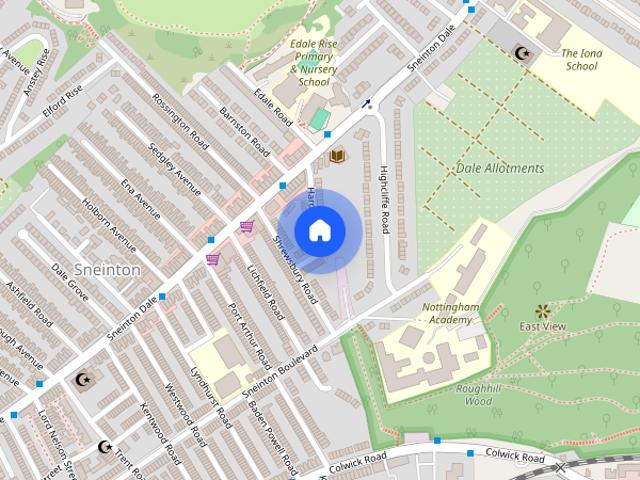House for rent in Sneinton, City of Nottingham