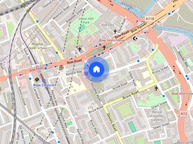 Apartment for rent in Bromley-by-Bow, Cat Hill